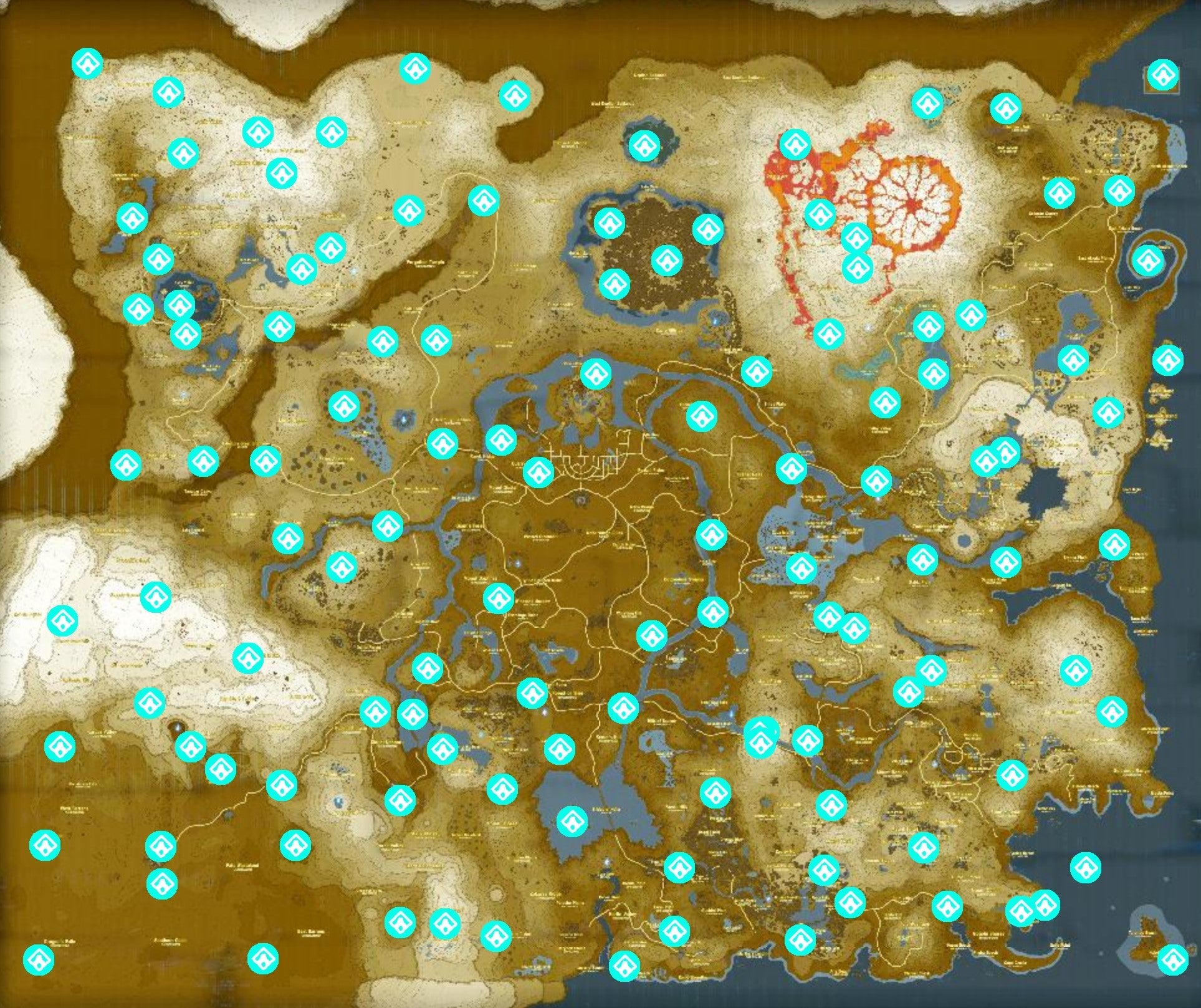 all shrines in zelda