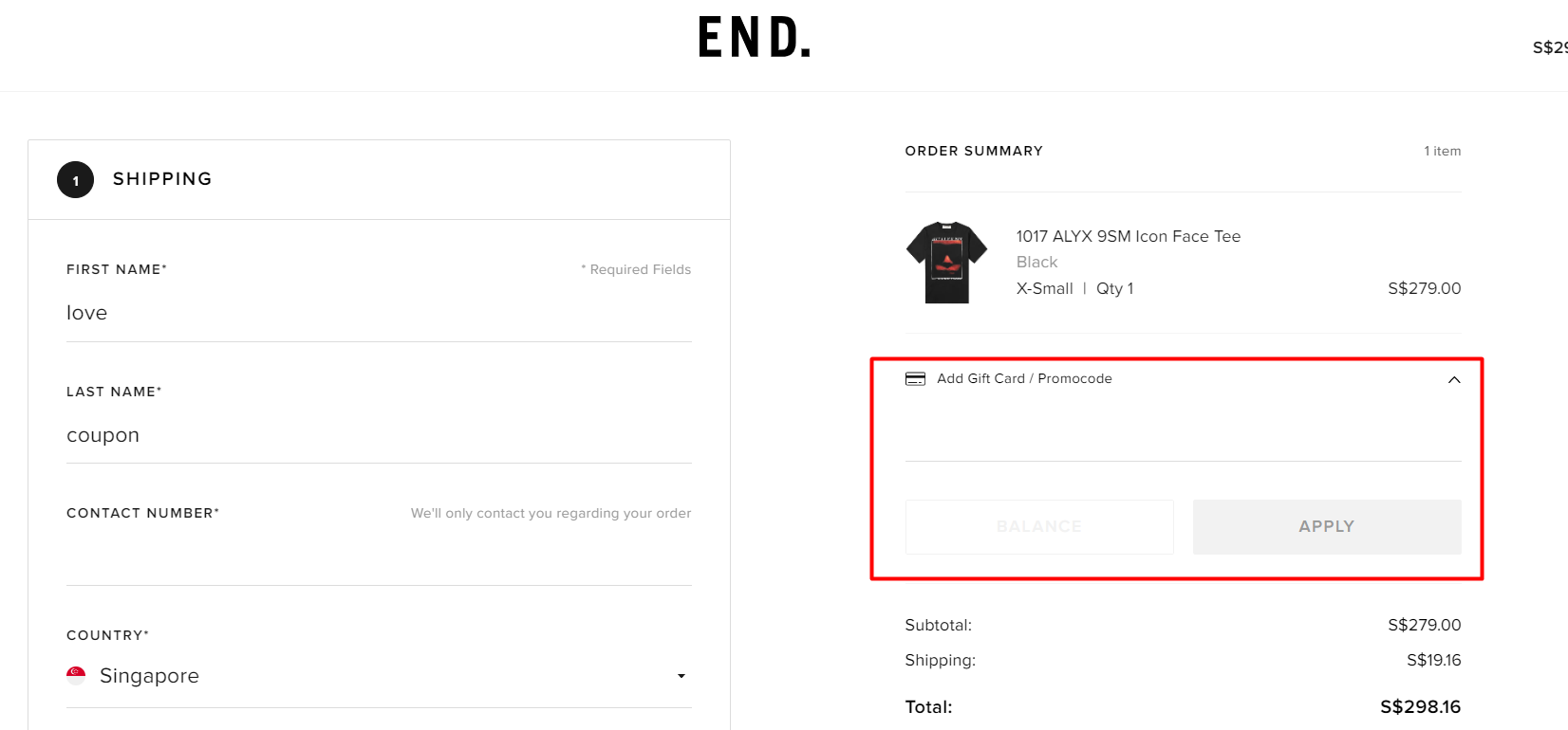 end clothing voucher code