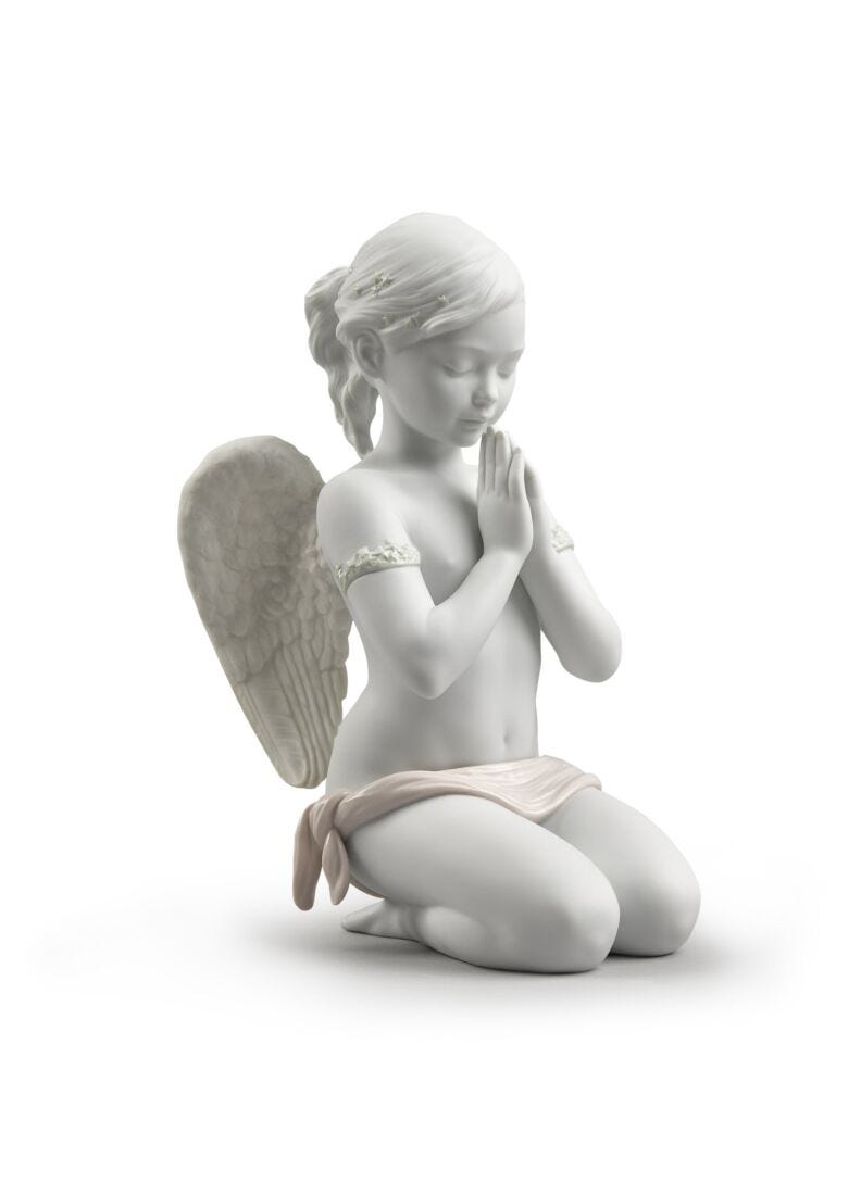 lladro praying angel