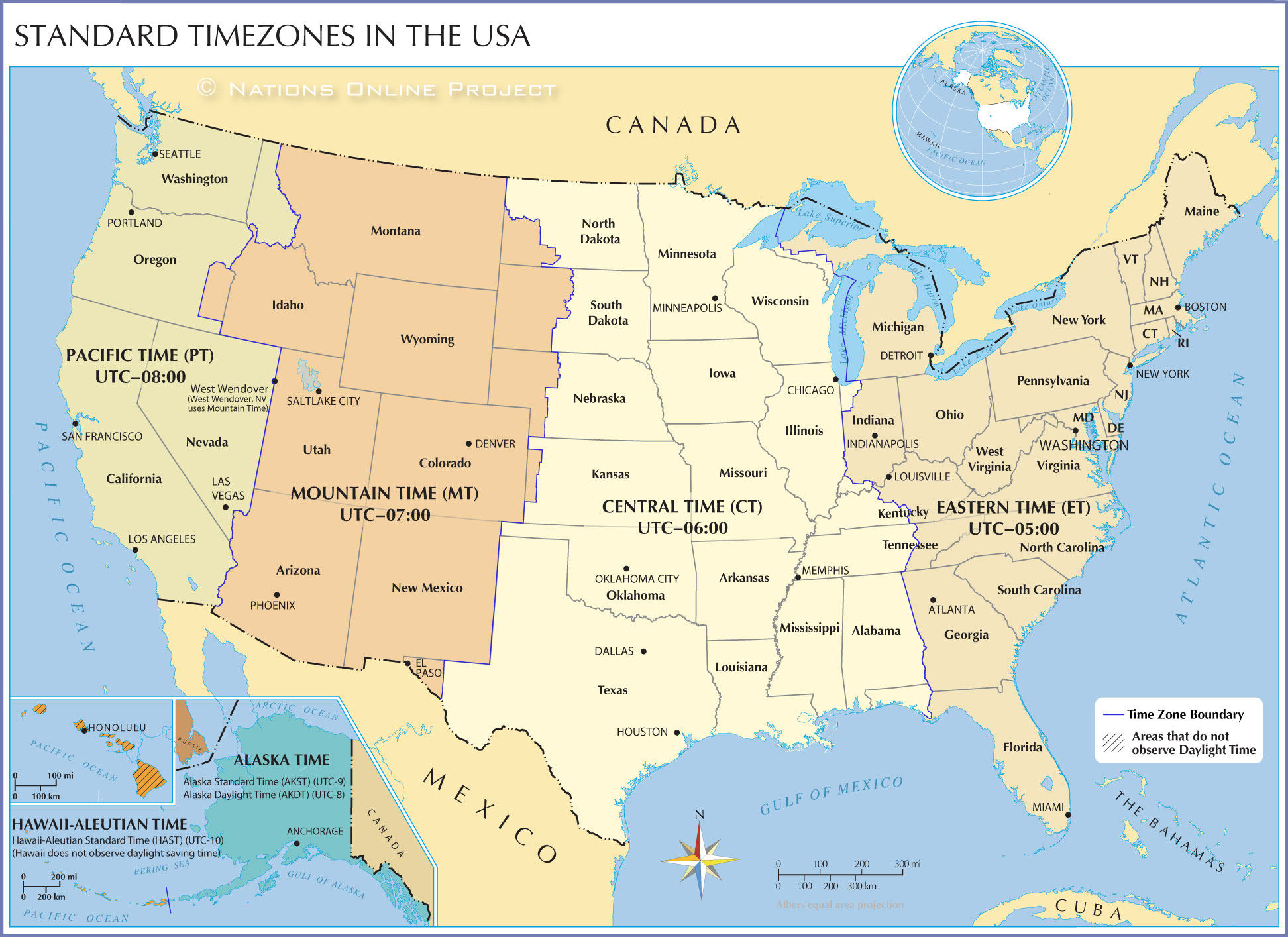 eastern us time zone