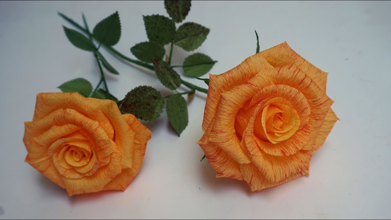 imagenes de flores hechas con papel crepe