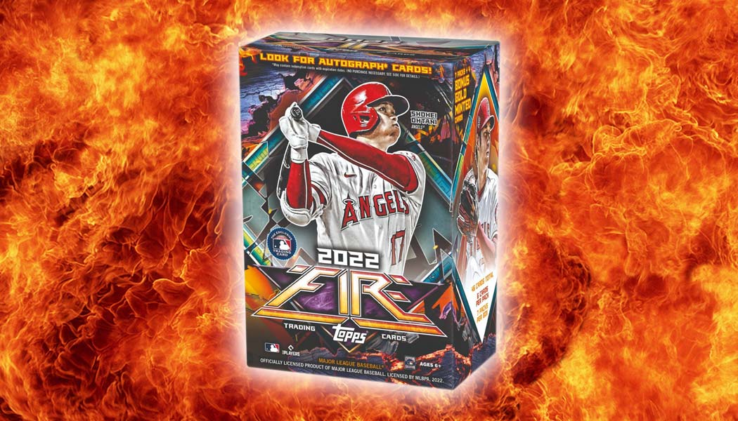 2022 topps fire hobby box