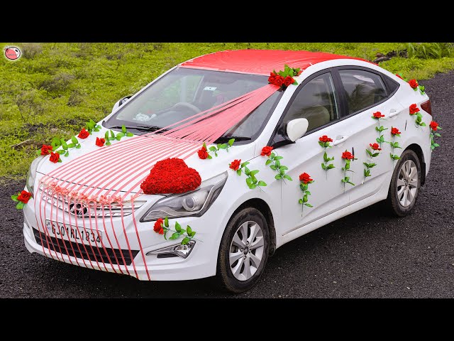 car wedding decoration