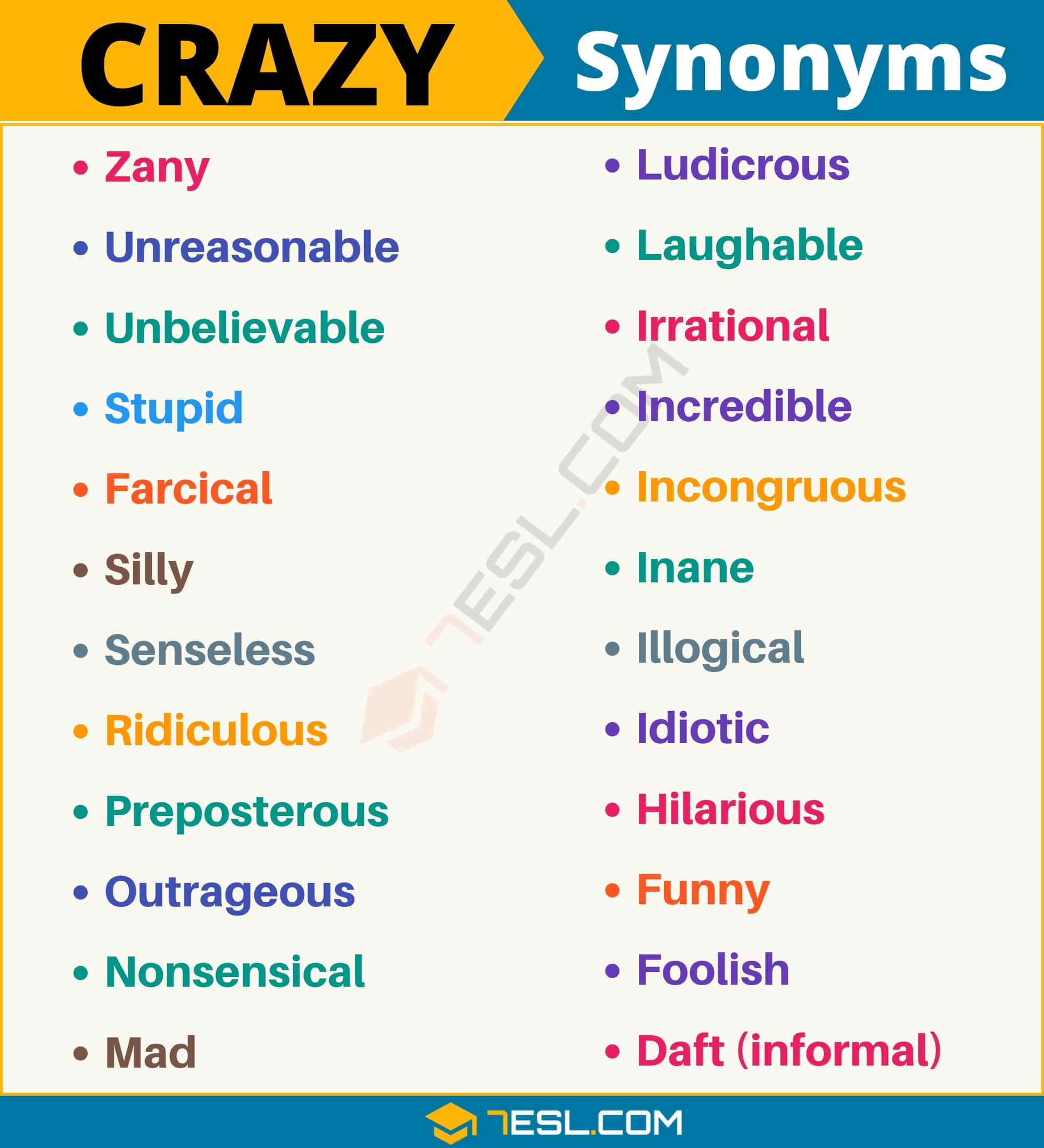 stupid synonym slang