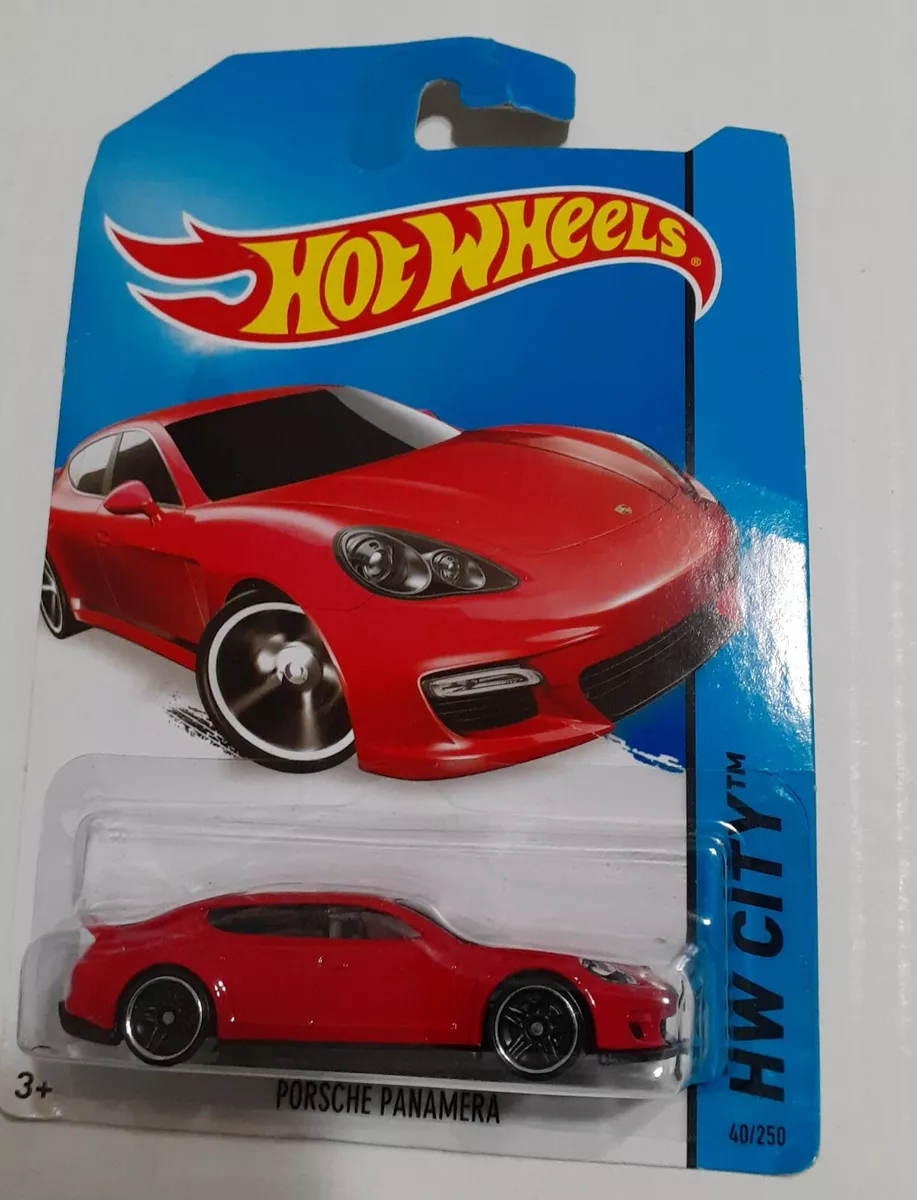 hot wheels porsche panamera red