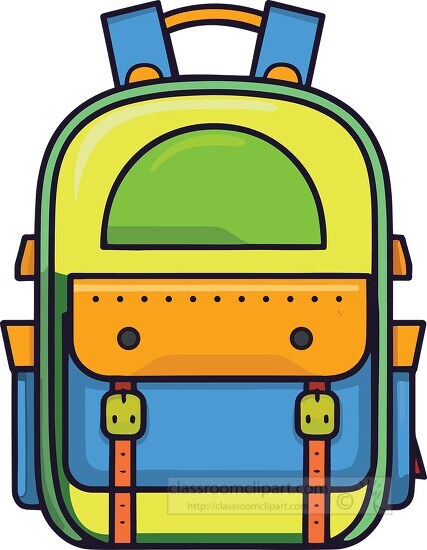 back pack clipart