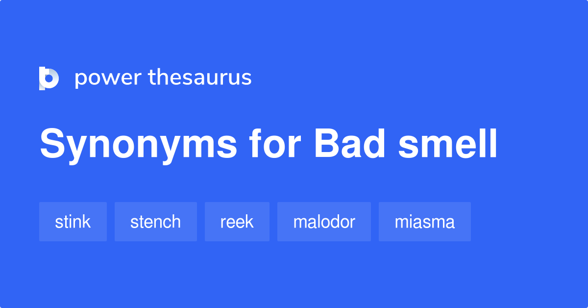 bad smell thesaurus