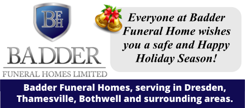 badder funeral home dresden