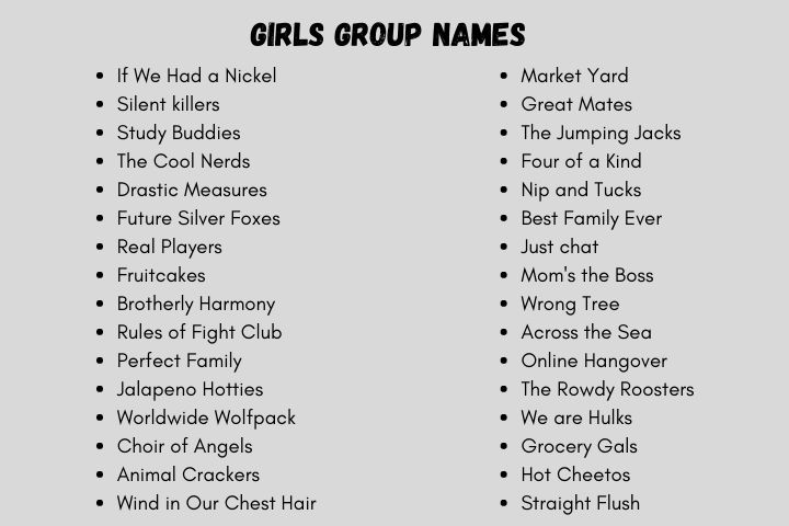 4girls group name