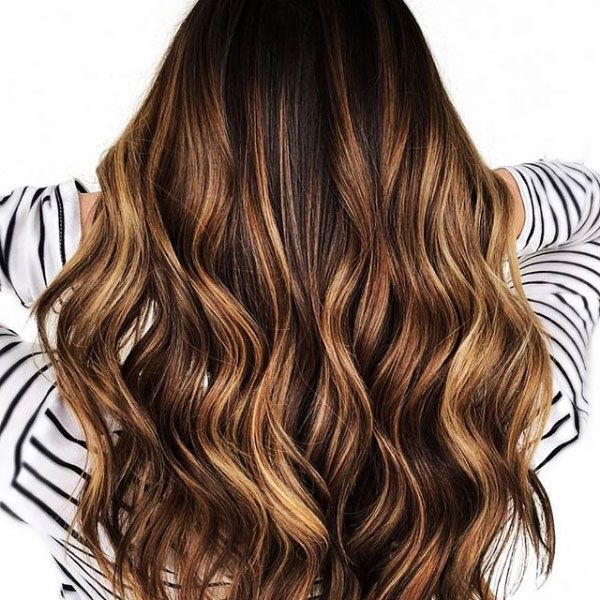 balayage for brunettes