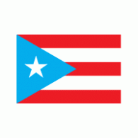 bandera puerto rico vector