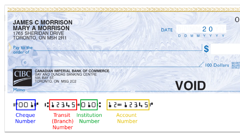 bank of montreal transit number