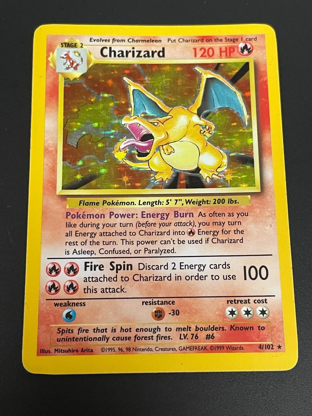 base set charizard price