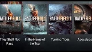 battlefield 1 dlc list