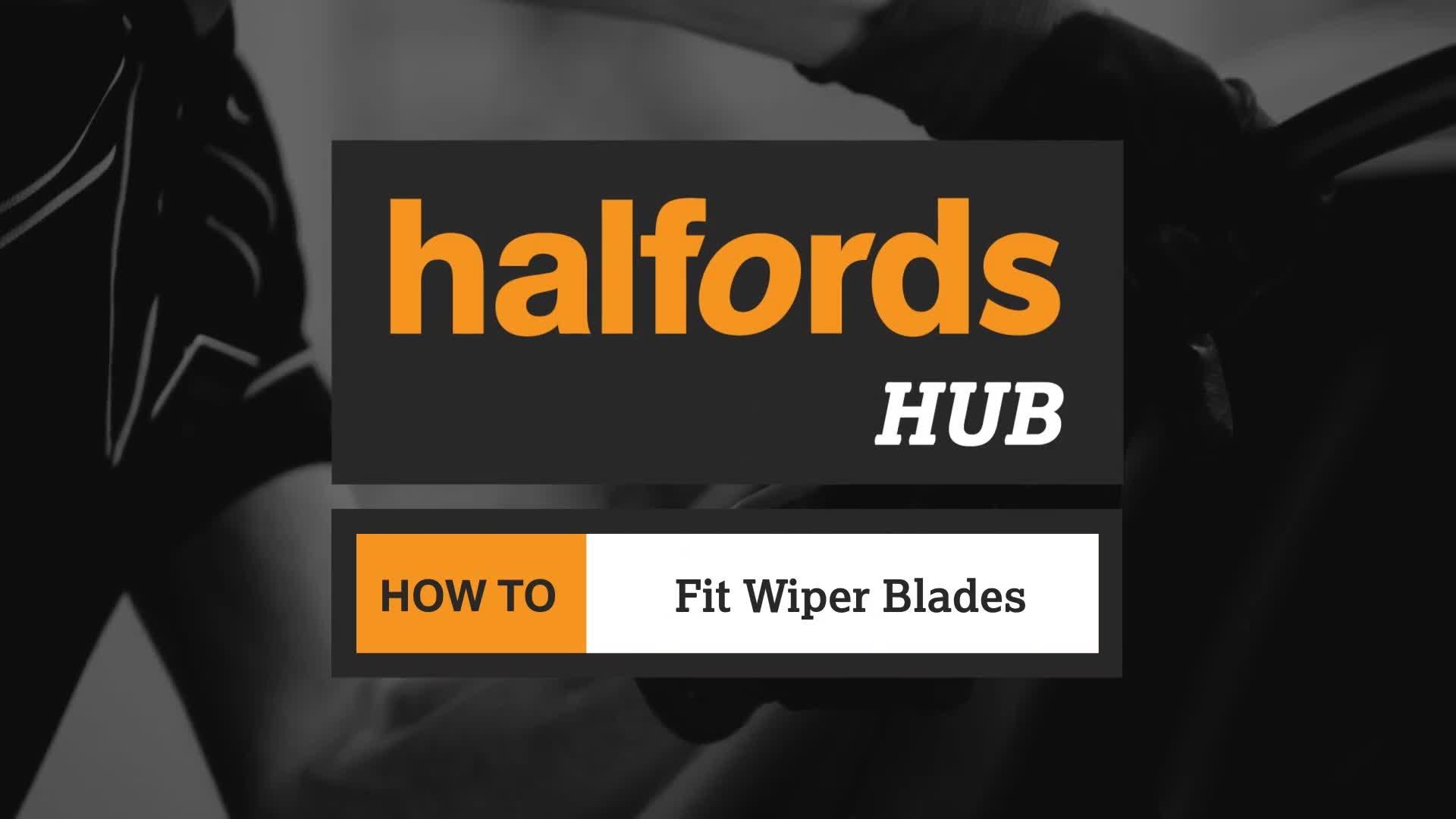 halfords wiper fitting instructions