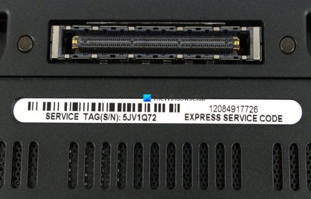 service tag