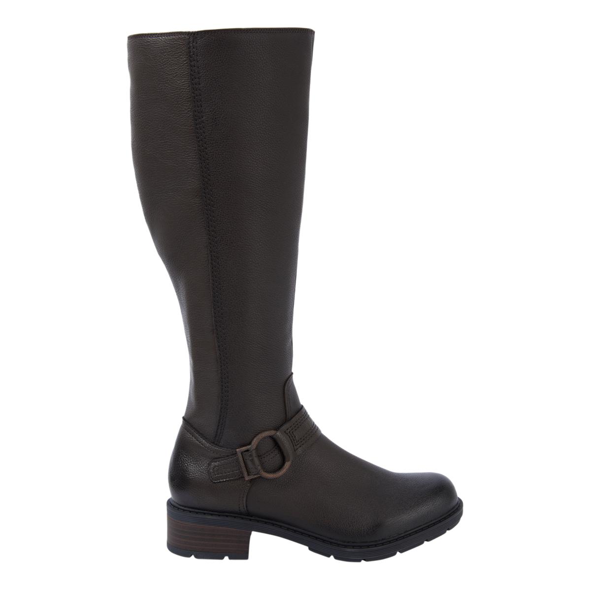 clarks high knee boots