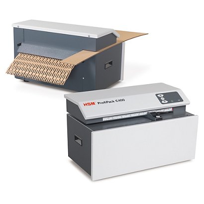 hsm profipack c400 cardboard shredder