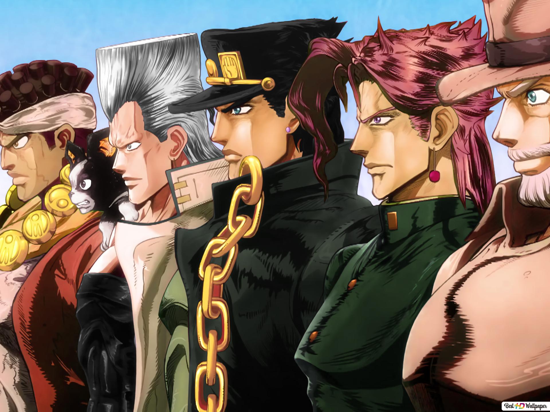 jojo stardust crusaders anime