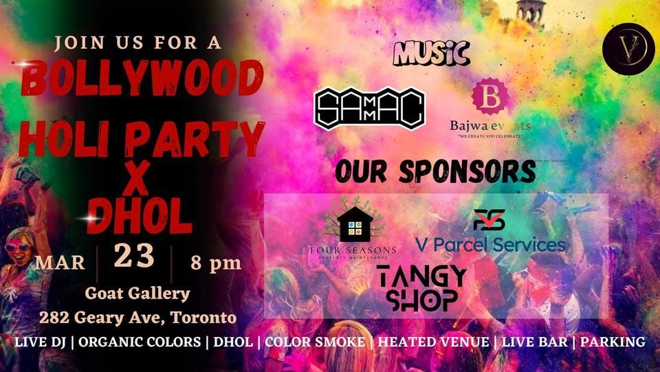 holi party in toronto