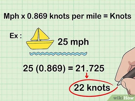 how many miles an hour is 40 knots
