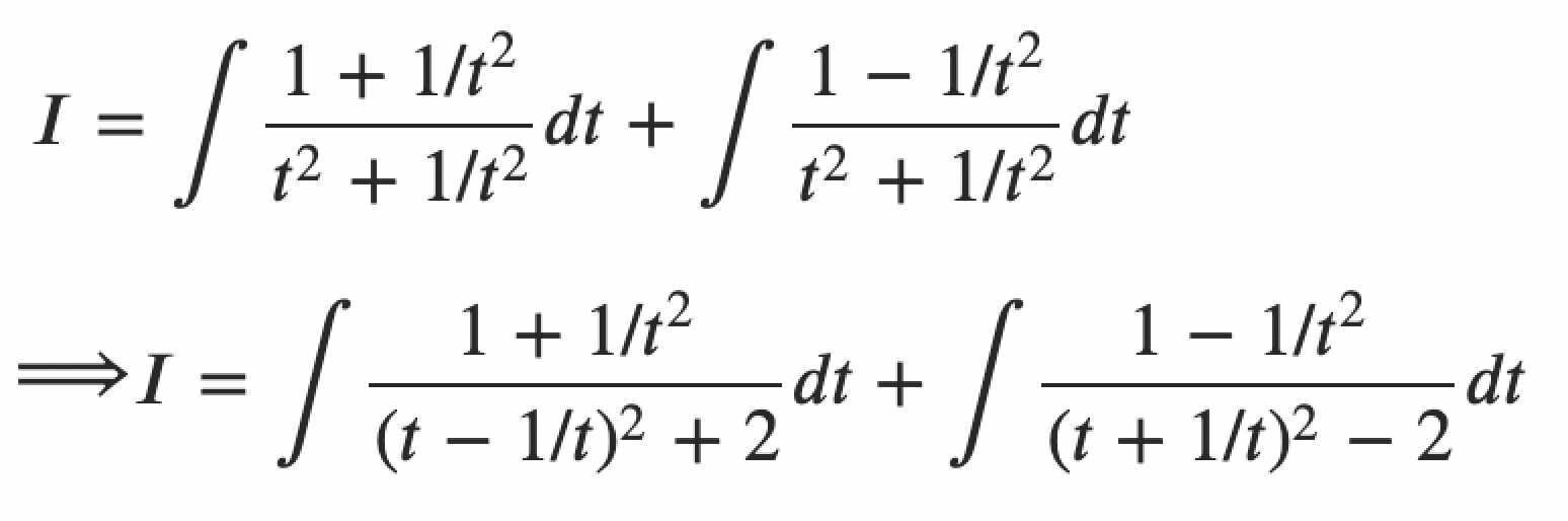 integral of tanx