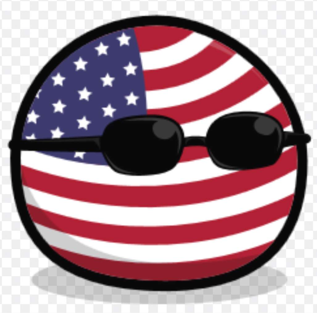 countryballs estados unidos