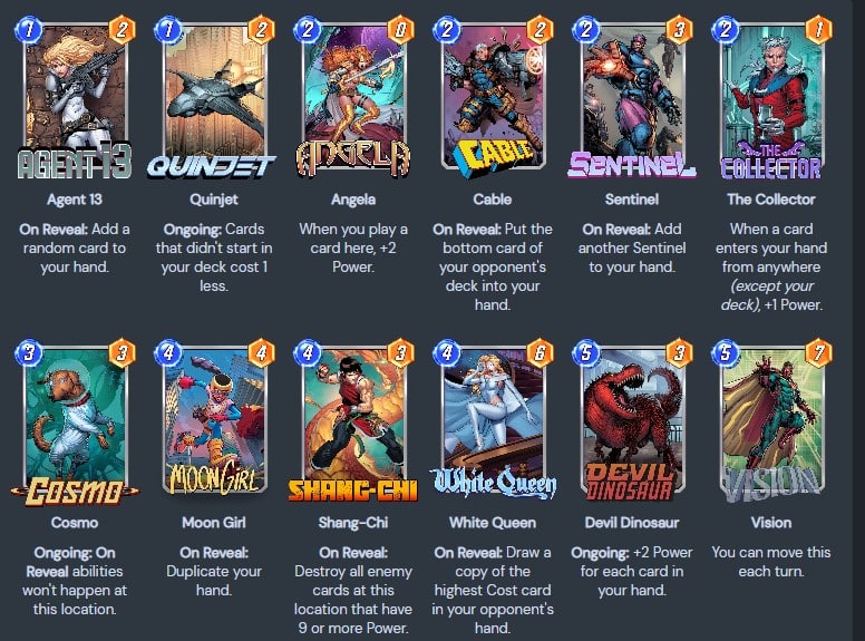 snap meta decks