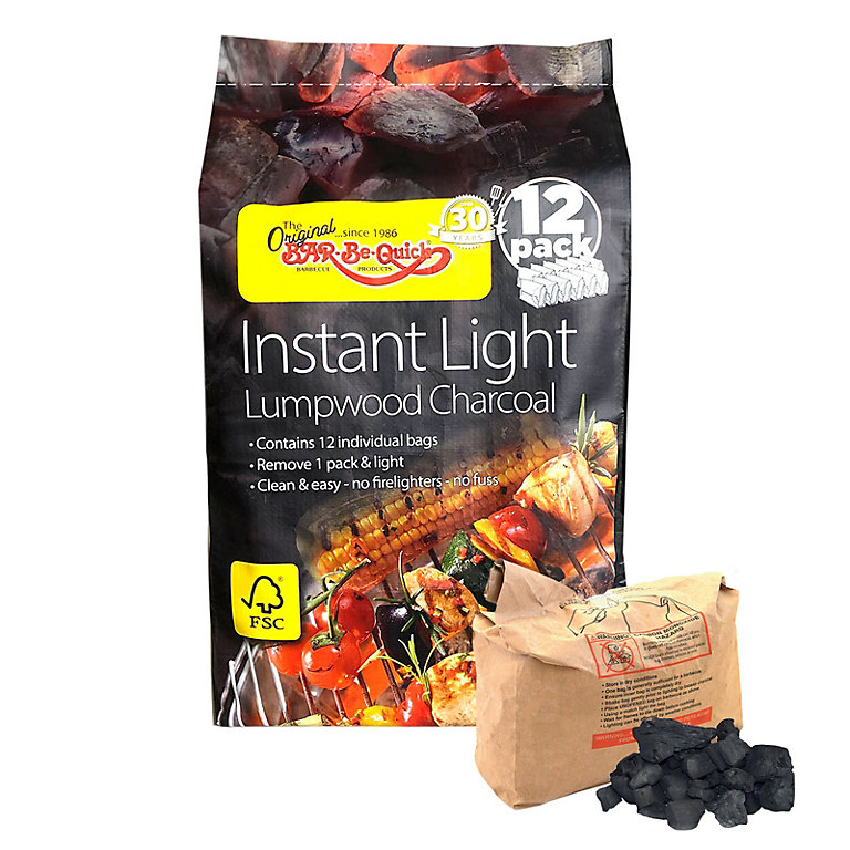 instant light charcoal bags b&m