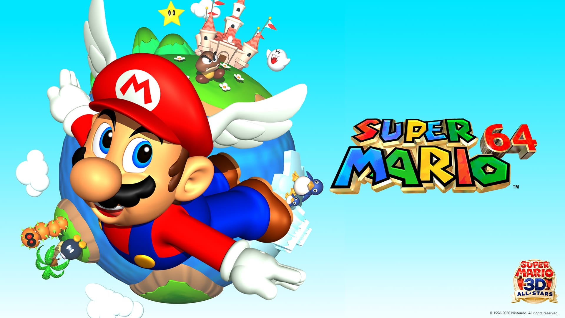 super mario 64 walkthrough