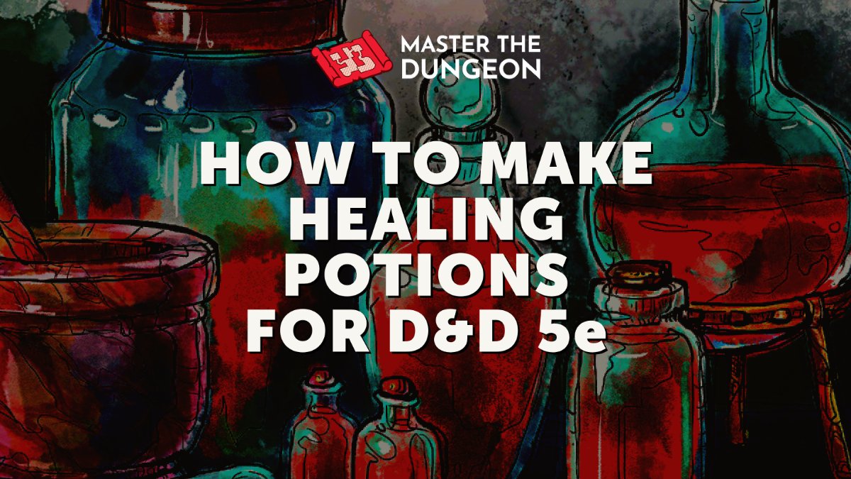 crafting healing potions 5e