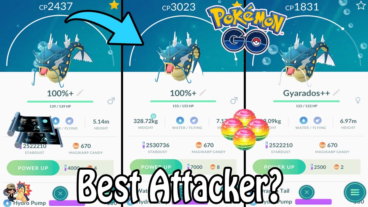 best attacks for gyarados