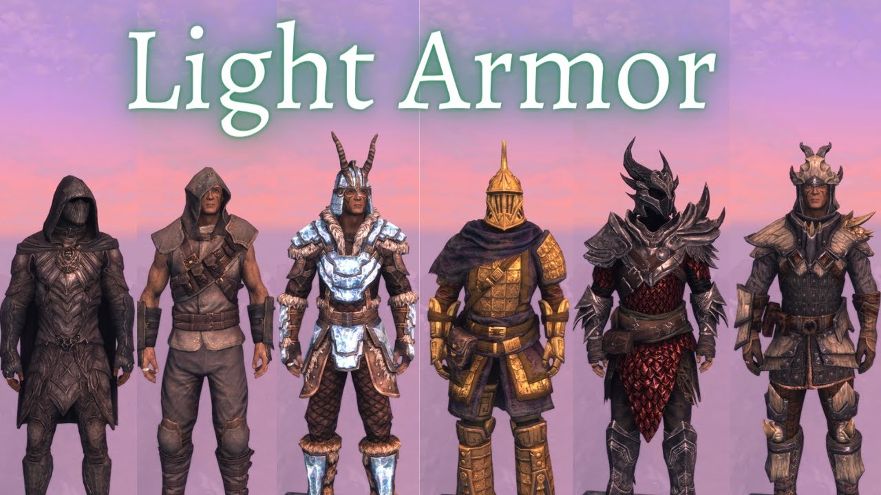 best light armour skyrim