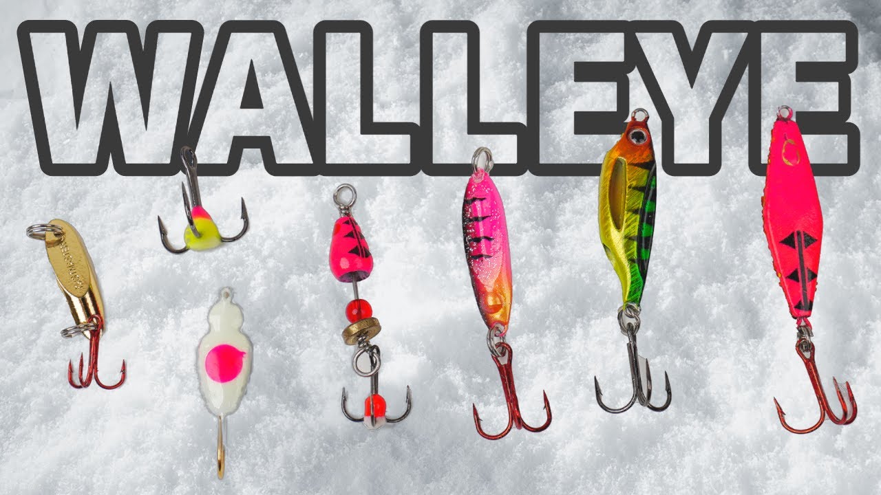 best walleye lures ice fishing