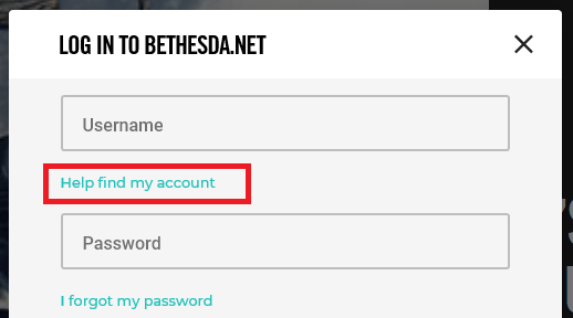 bethesda account