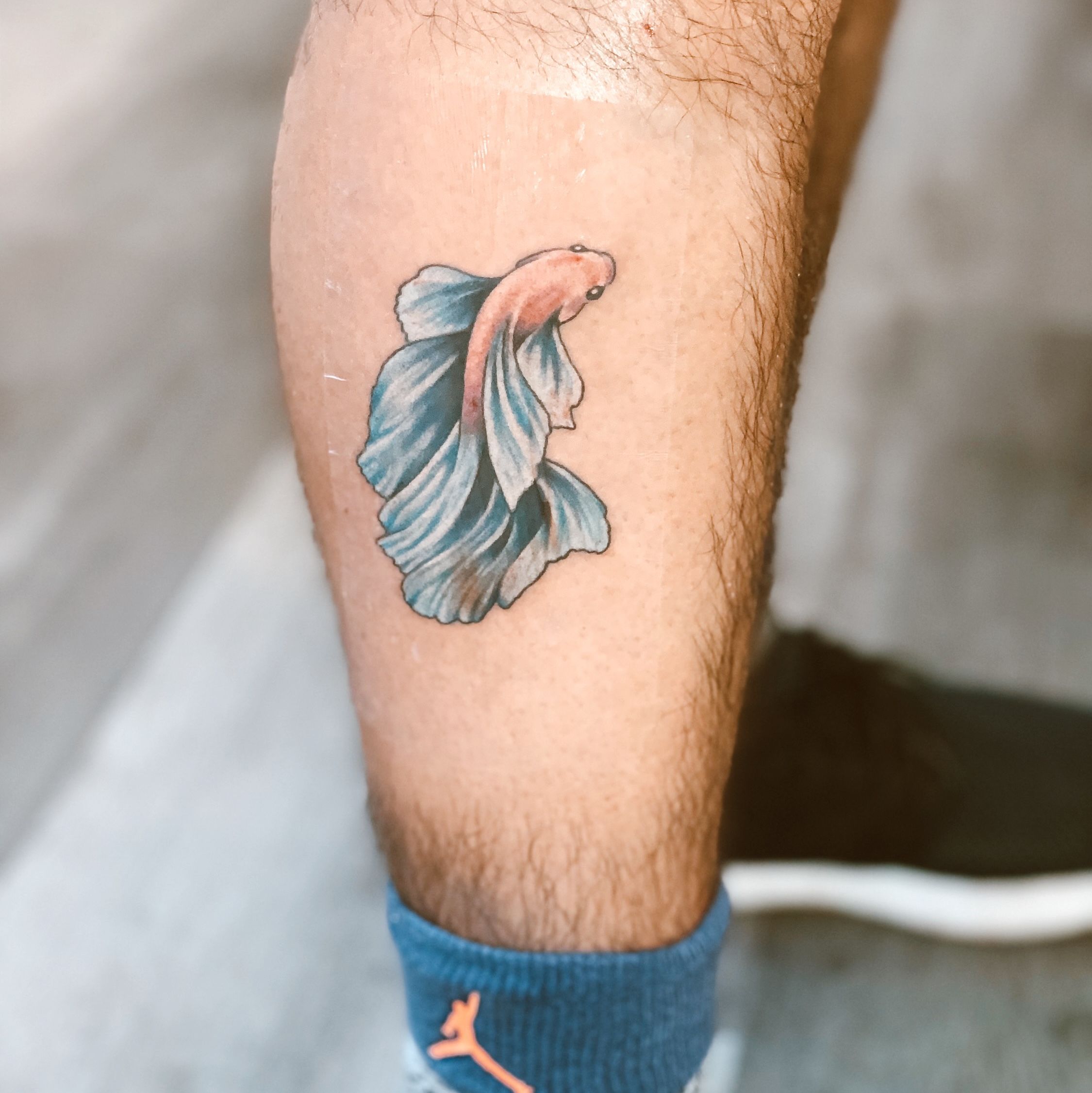 betta fish tattoo