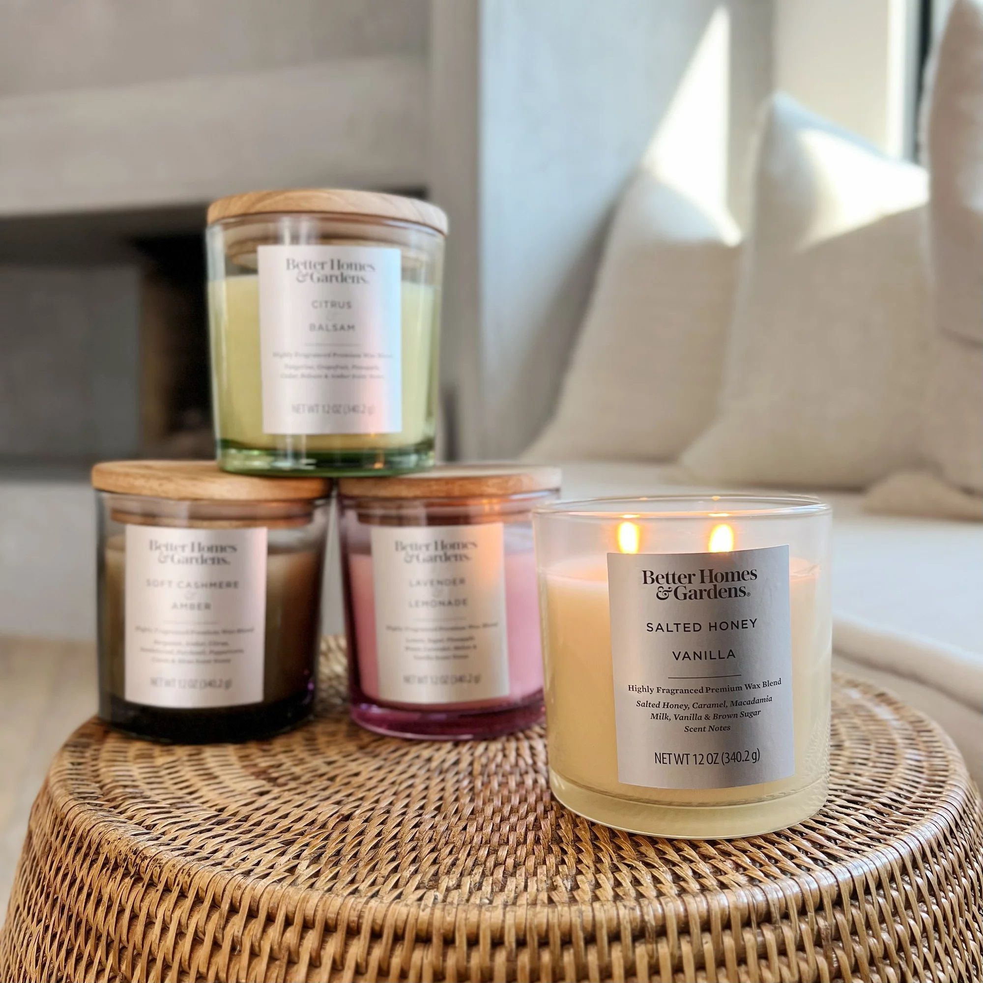 better homes and gardens candles