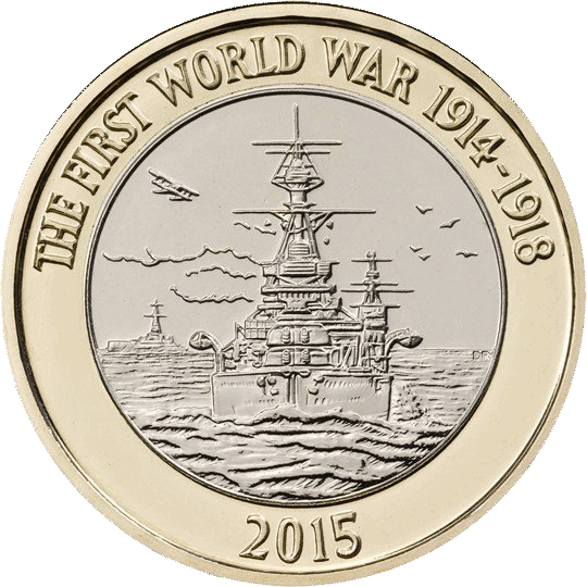 ww1 2015 2 coin