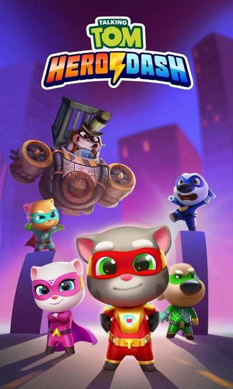 talking tom hero dash apk mod