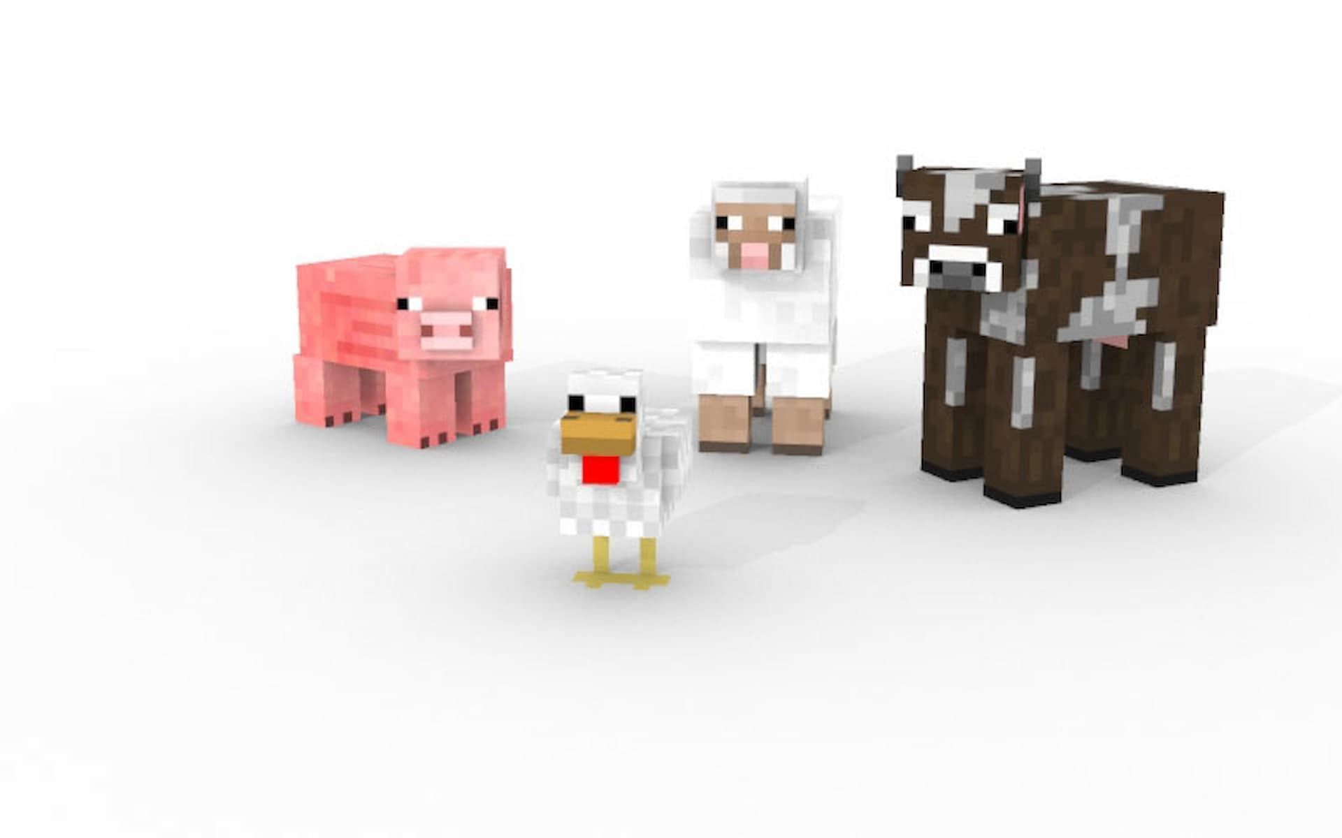 friendly mobs minecraft