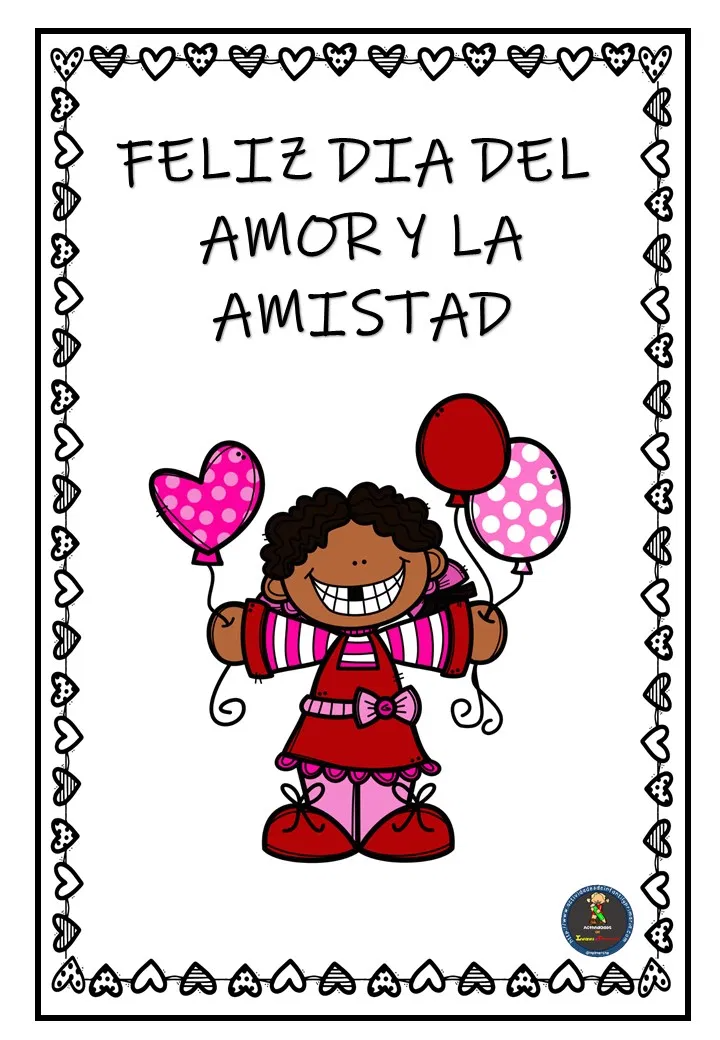 imagenes infantiles del dia del amor y la amistad