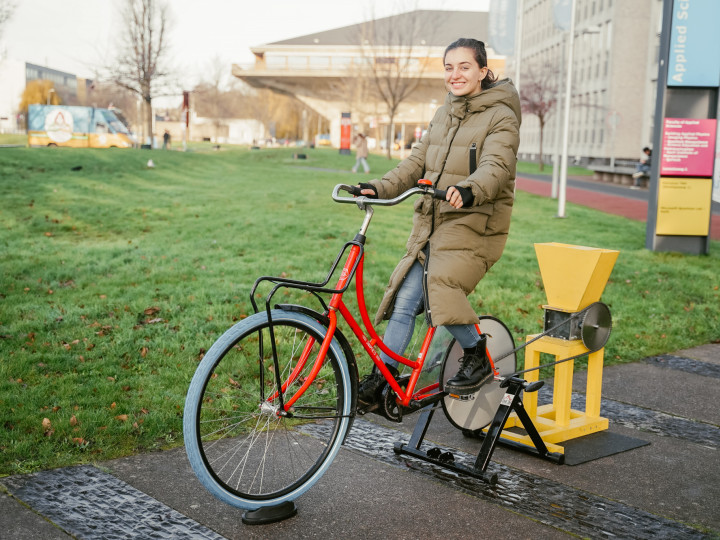 bicycle plastic shredder