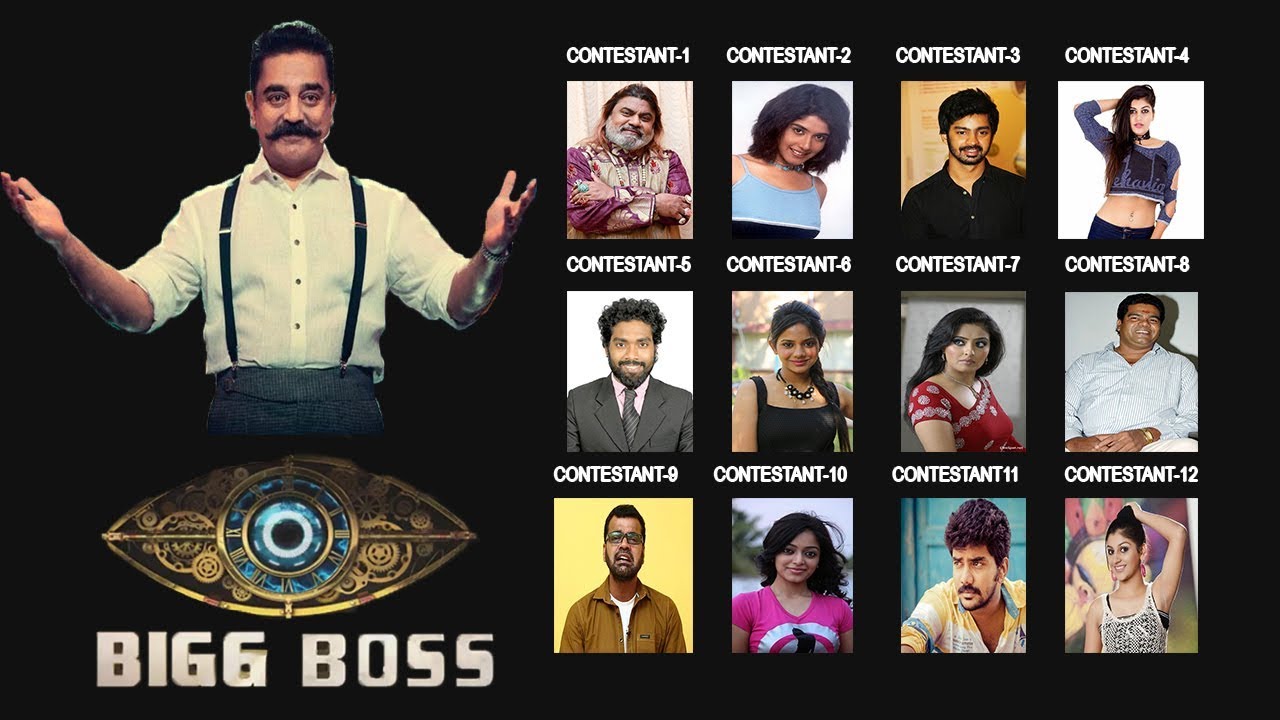 bigg boss season 2 tamil contestants