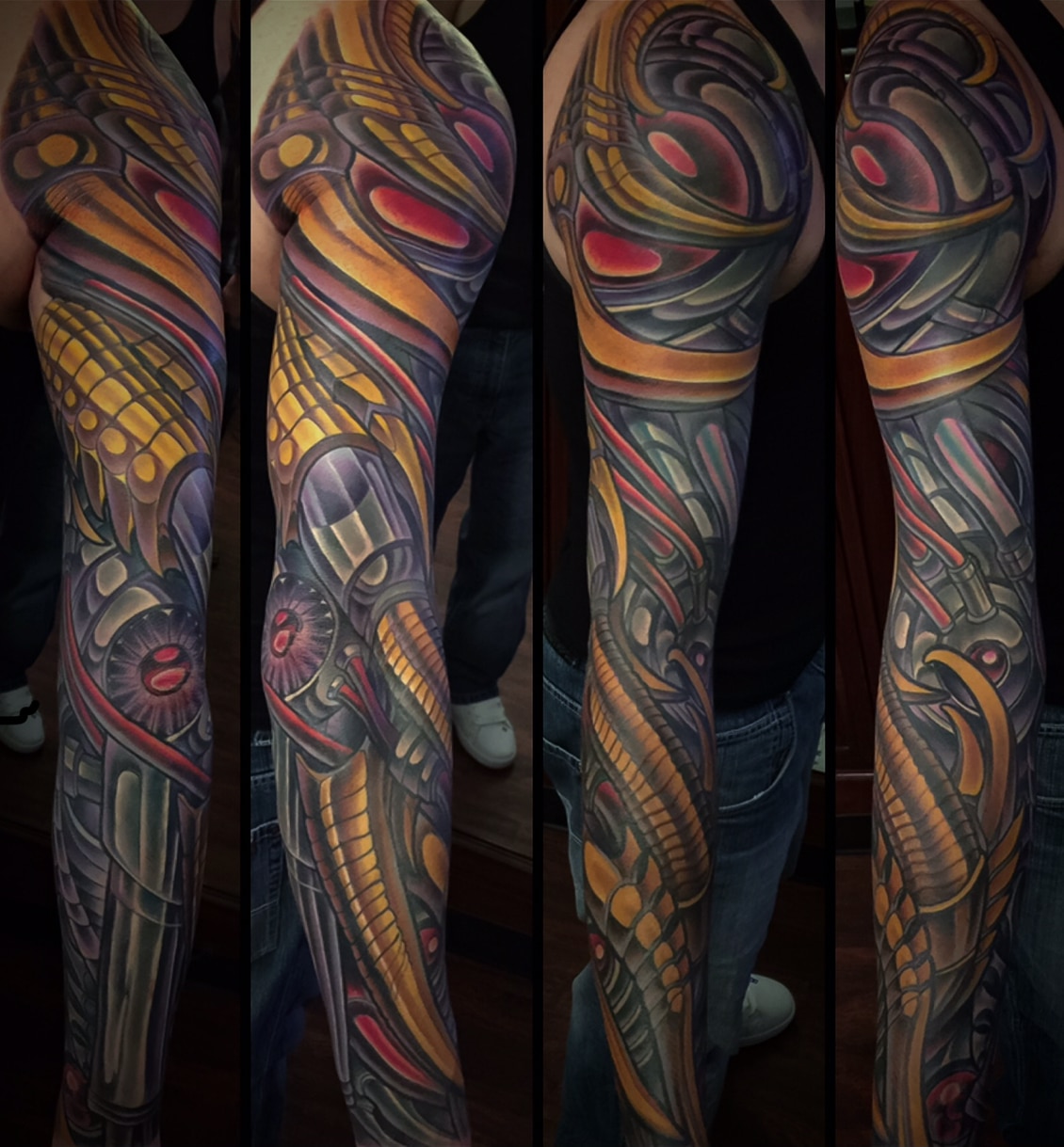 biomech tattoo