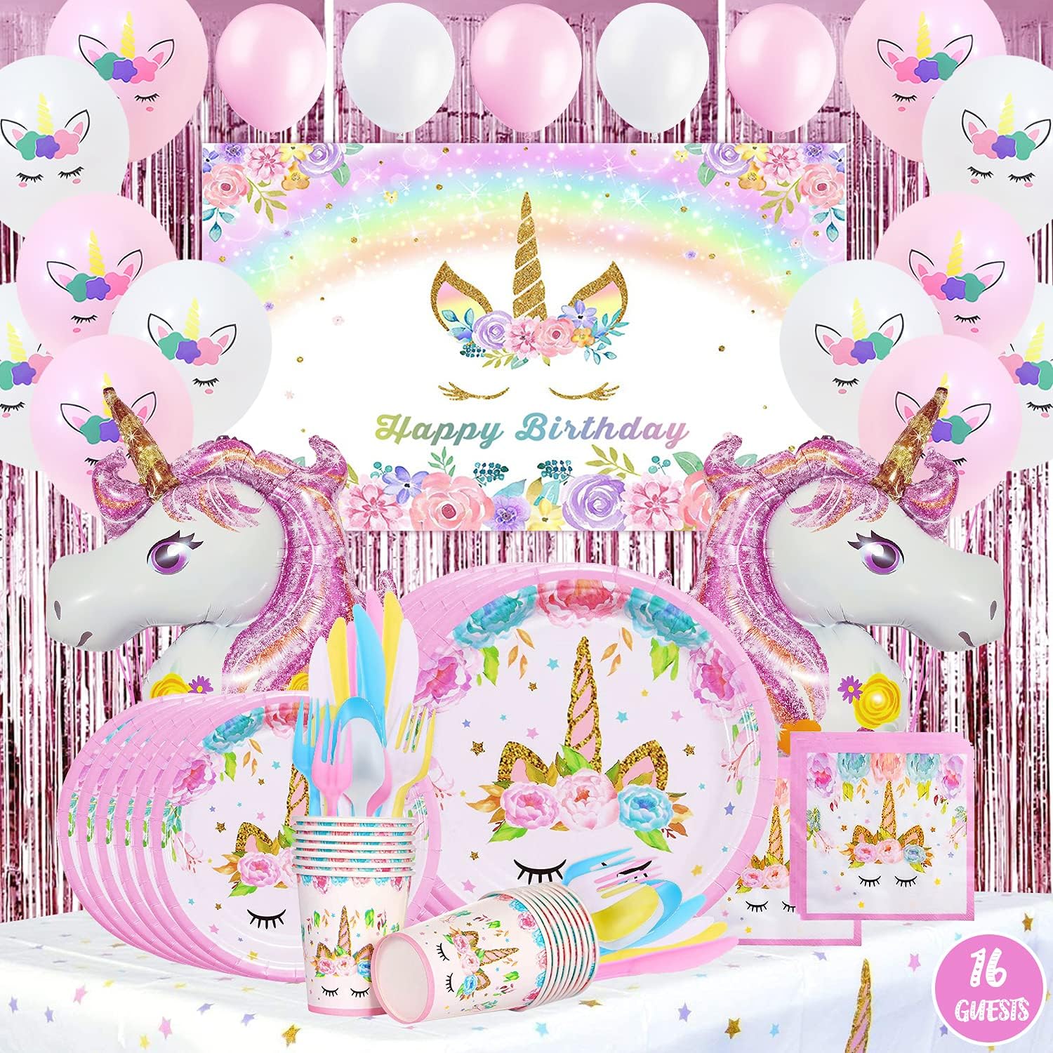 birthday decorations unicorn