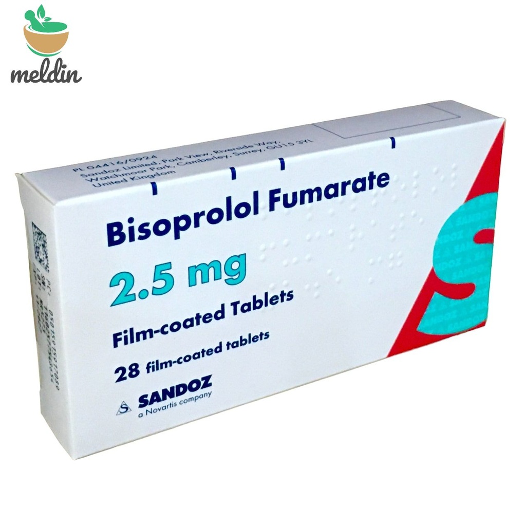 bisoprolol fumarate 2 5 mg