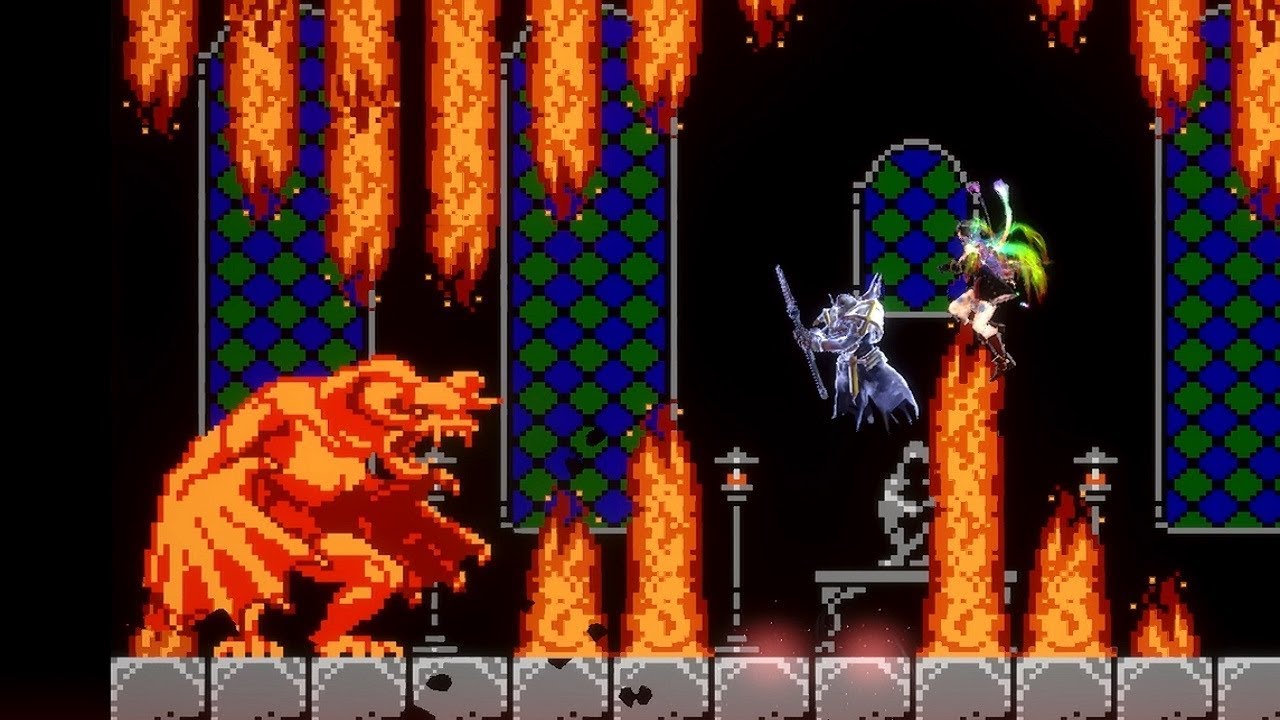 bloodstained ritual of the night 8 bit nightmare