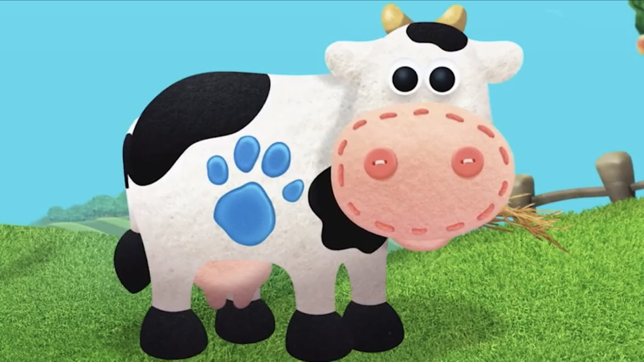 blues clues cow