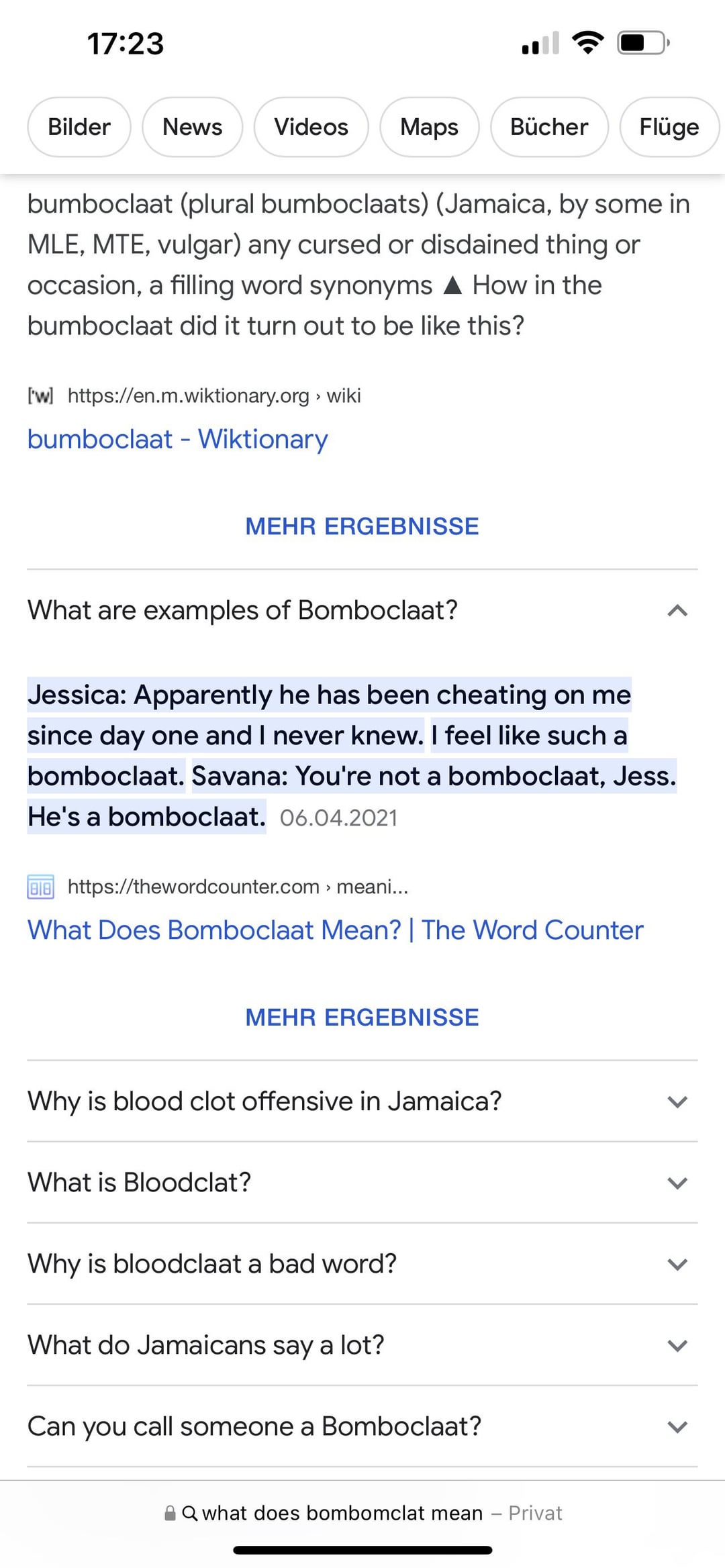 bomboclaat meaning jamaica