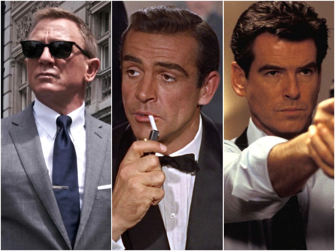 bond movies actors list